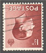Great Britain Scott 232a Used